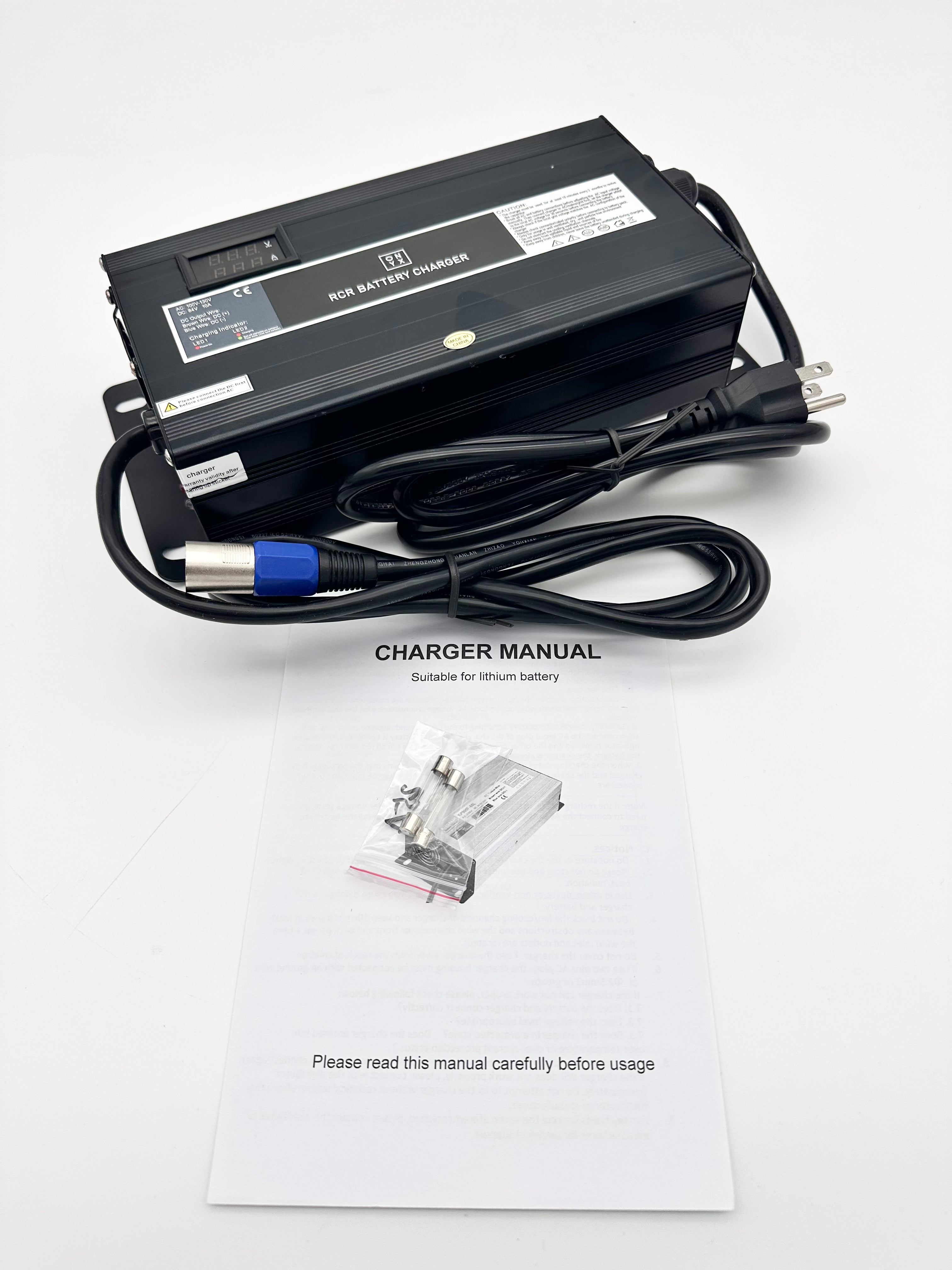 ONYX RCR 72v Stock 10 Amp Charger