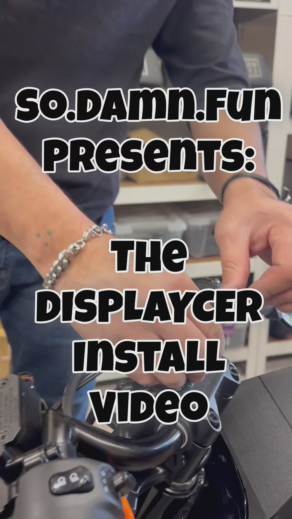 Displacer - Display relocater for ONYX 80v